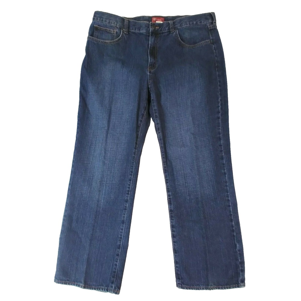 Chaps Ralph Lauren Jeans Men's 40 x 30 blue denim pants Regular Straight